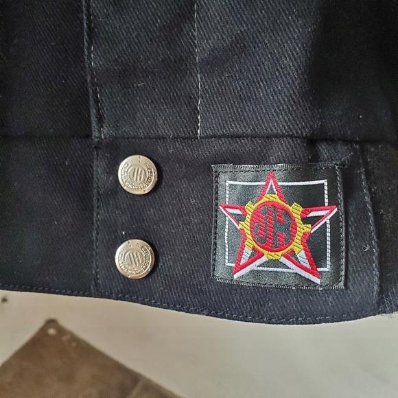 RARE VINTAGE Nascar JH Design Embroidered Twill Racing Jacket - Picture 8 of 16